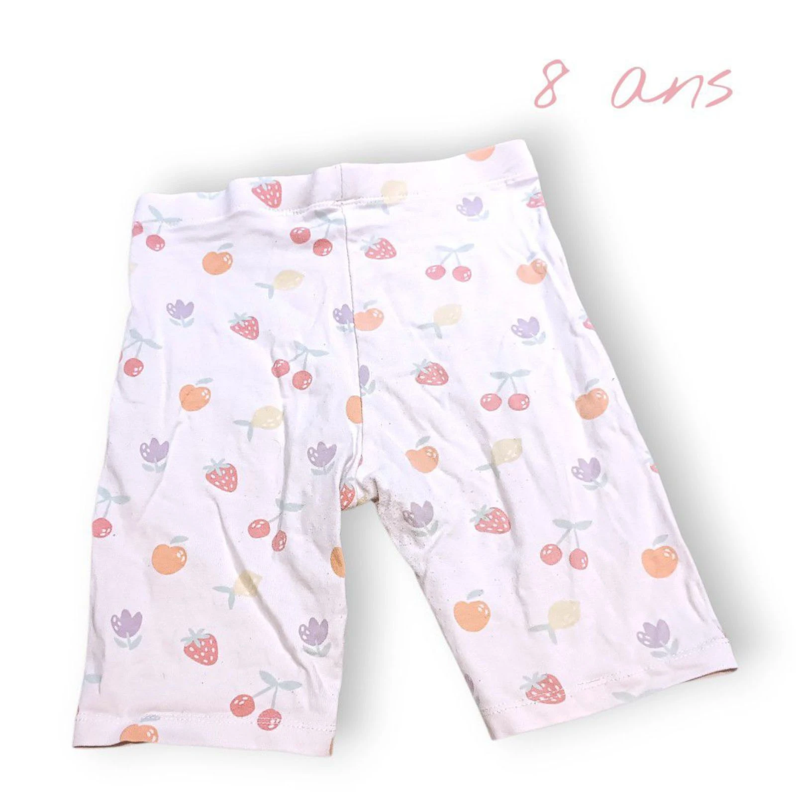 🍓🍍 fiets met fruitpatroon – leuk & comfortabel – 8 jaar Kiabi 🍍🍓 – photo 2
